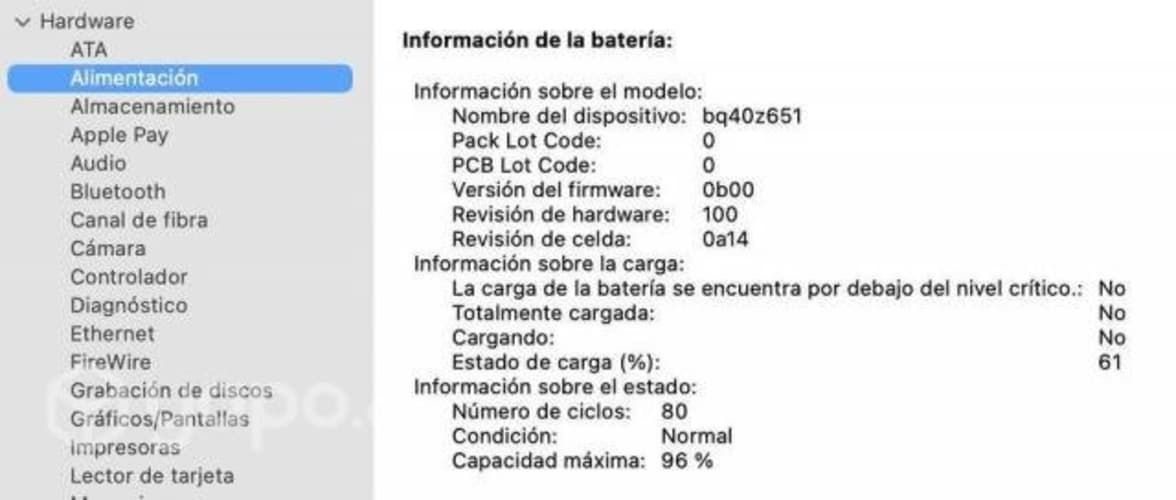 Macbook M1 Pro 16" - 16GB RAM - 512 GB SSD - 80 ci