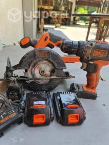 Combo de sierra circular y taladro inalámbrico B&D