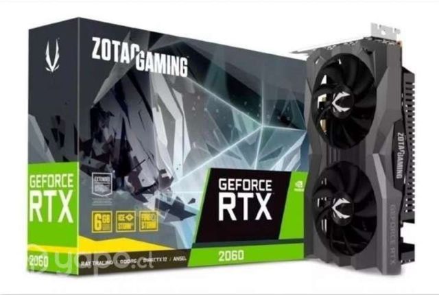 Rtx 2060 zotac black 6gb gddr6