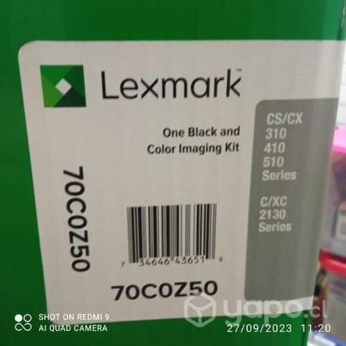 Kit Lexmark 70c0z50 original nuevo