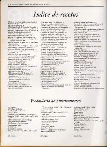 Libro . cocina tradicional española