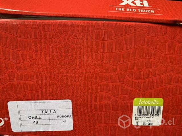 Original botín xti embalado