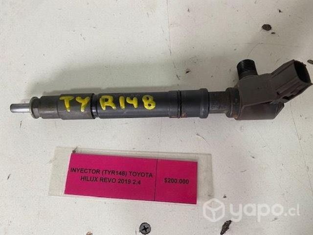 Inyector (TYR148) Toyota Hilux 2.4 Revo 2019