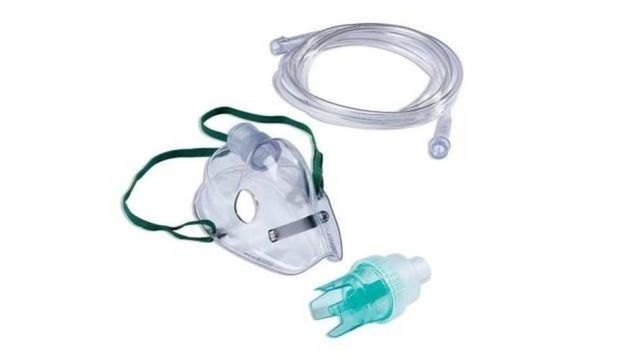 Mascarilla de nebulización pediátrica