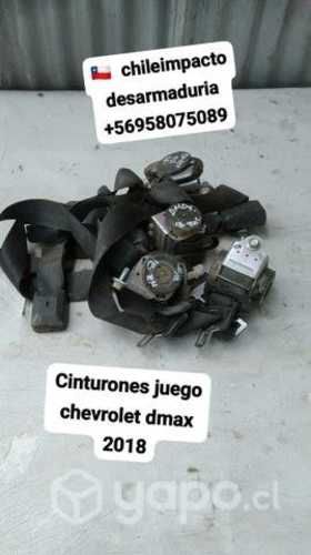 Juego de cinturones Chevrolet dmax 2018