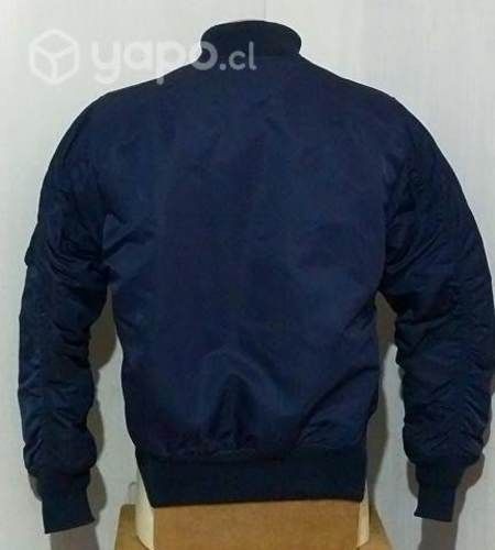 Casaca piloto de combate talla XS azul marino