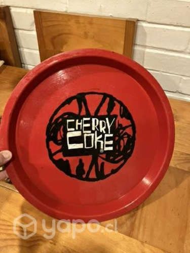 Bandeja vintage cherrycoke
