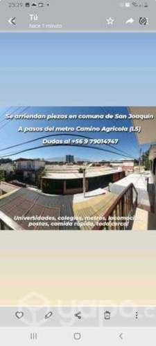 Pieza amoblada tv cable baño agua caliente interne