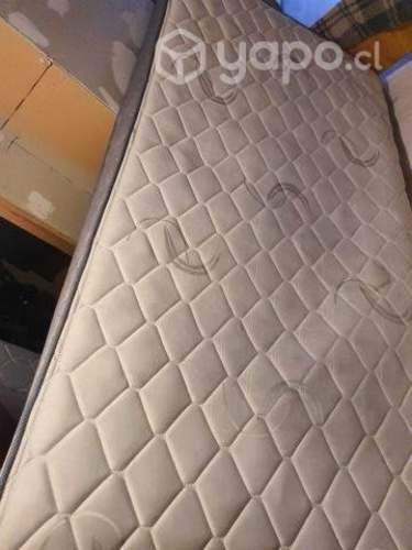 Base + Colchon 1/2 Plaza