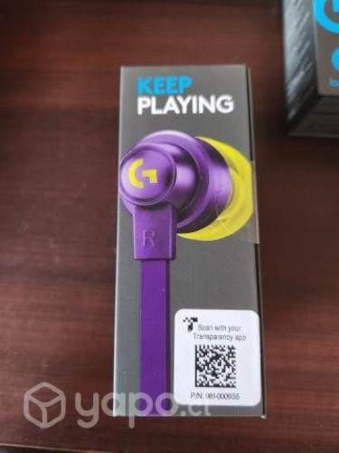 Audifonos logitech g333 in-ear