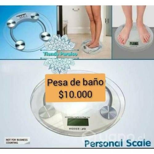 Pesa de baño digital