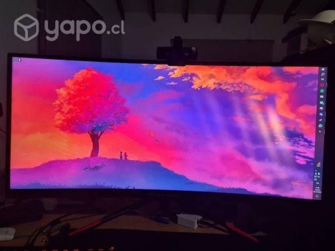 Monitor gamer Curvo Ultrawide 200hz 30" poco uso