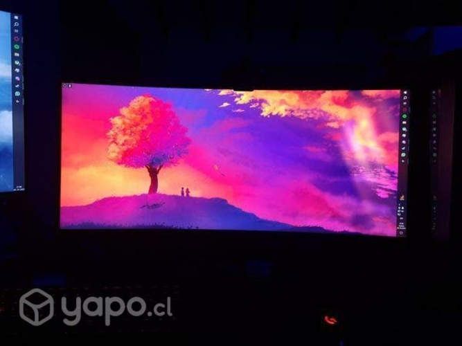 Monitor gamer Curvo Ultrawide 200hz 30" poco uso