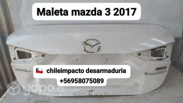 Maleta Mazda 3 año 2017 desarmaduría