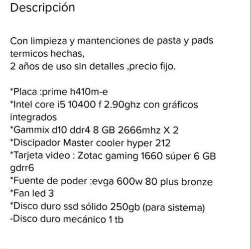 Pc gamer gtx1660 super