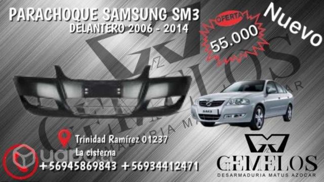 Parachoque sm3