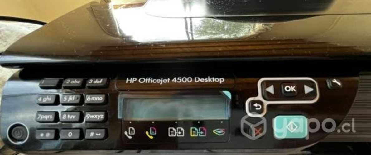 Impresora multifuncional hp officejet 4500 desktop