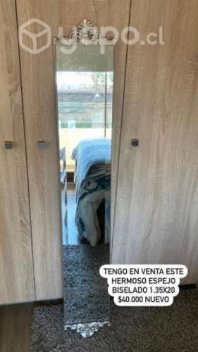 Espejo bicelado decorativo