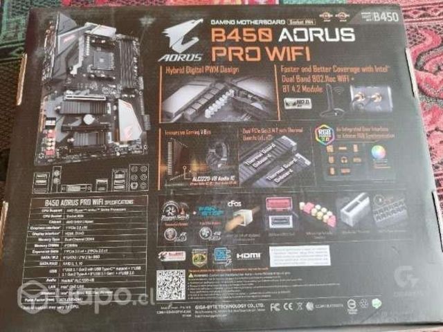 Placa Madre B450 Aorus Pro Wifi