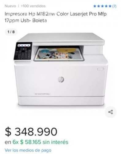 Impresora laser color