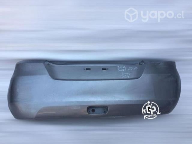 Parachoque trasero suzuki swift 2012-2017