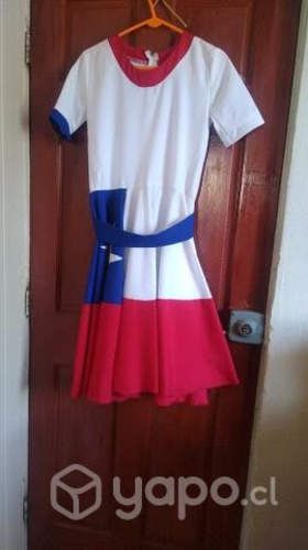 Vestido de china y traje pasquense