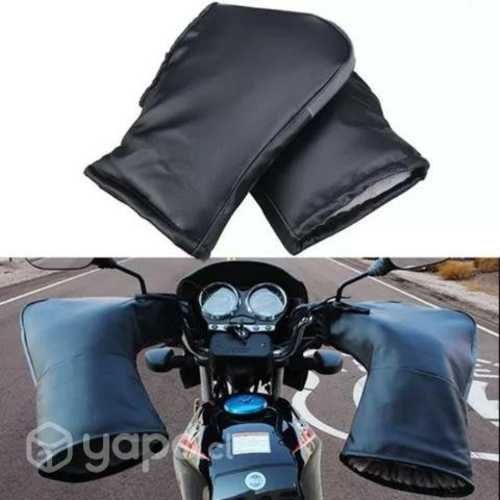 Cubre puños para moto con interior de terciopelo