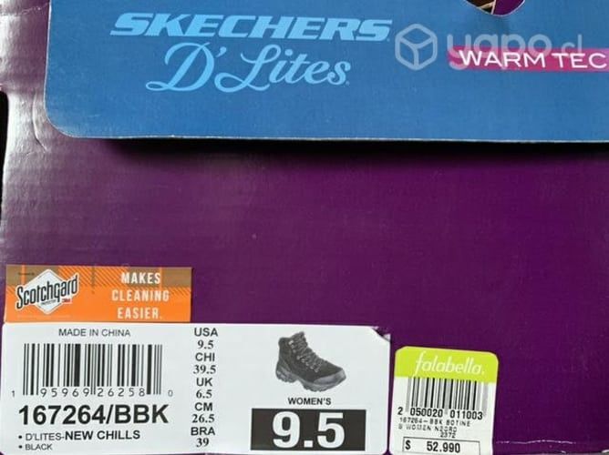 Original zapatilla caña skechers