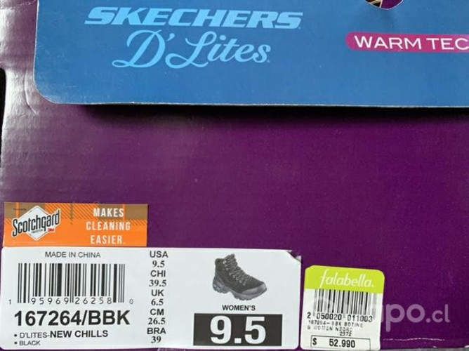 Original zapatilla caña skechers