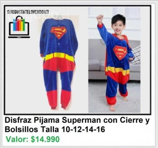 Disfraz Pijama Superman