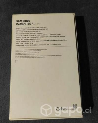 Galaxy Tab A con S Pen (8", 32GB, LTE)