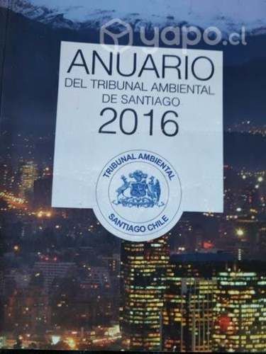 Venta anuario del tribunal ambiental de Santiago