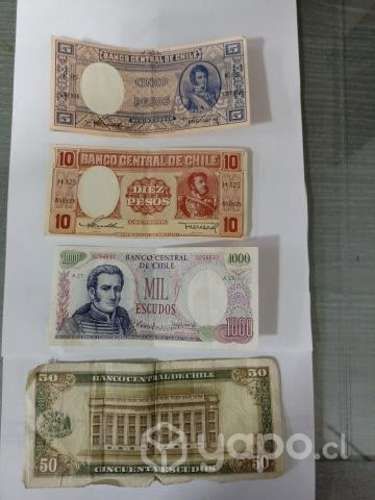 Billetes antiguos