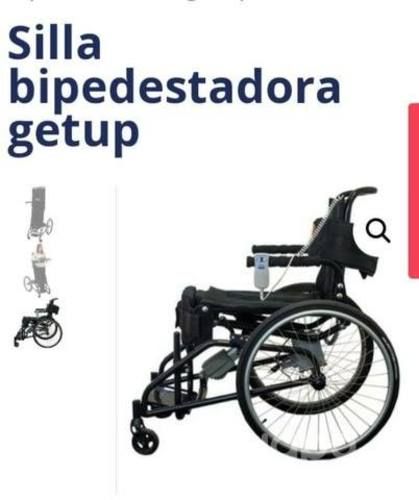 Silla de ruedas GetUP que sirve para pararse