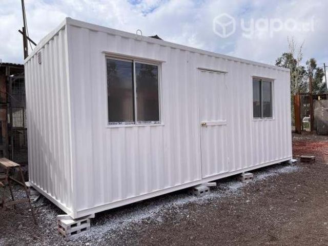 Container oficina blanco