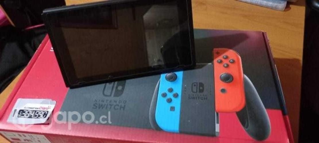 Nintendo Switch+memoria micro sd 64gb