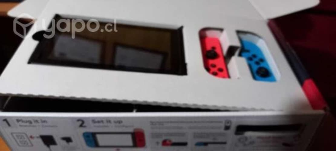 Nintendo Switch+memoria micro sd 64gb