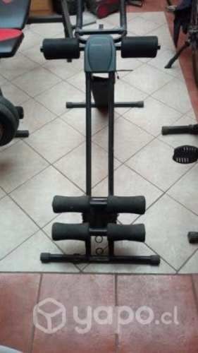 Maquina plegable pata abdominales