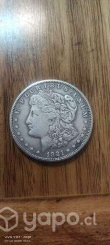 Moneda de plata de 1921