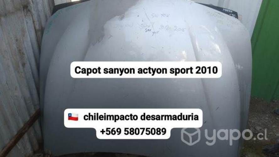 Capot ssangyong action Sport 2010