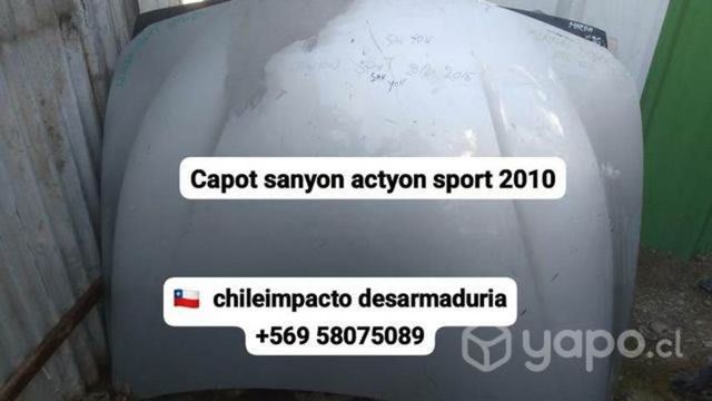 Capot ssangyong action Sport 2010