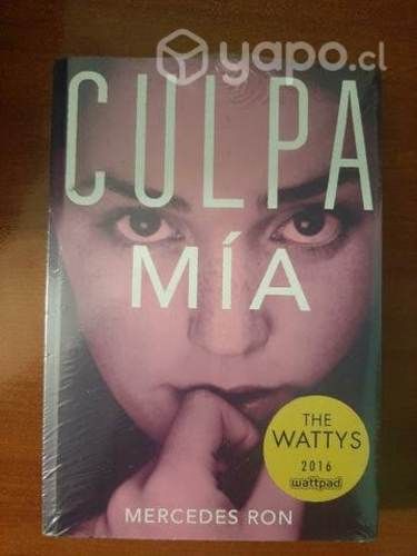 Libro "Culpa mía" 100% nuevo