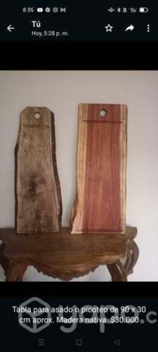 Tablas para asados o picoteos