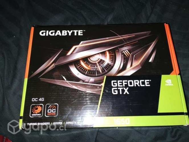 Gráfica gtx1650 4gb oc
