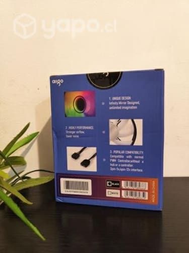 Pack 3 ventiladores ARGB 120mm para PC