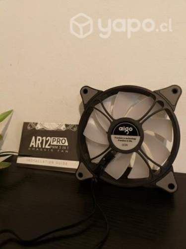 Pack 3 ventiladores ARGB 120mm para PC