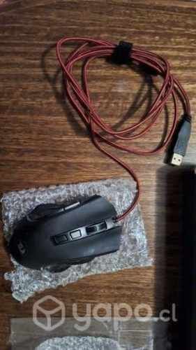 Teclado y mouse gamer Redragon Español Latinoameri