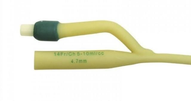Sonda Foley látex 14Fr 2 vías
