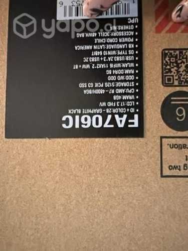 Notebook Asus tuf gamimg