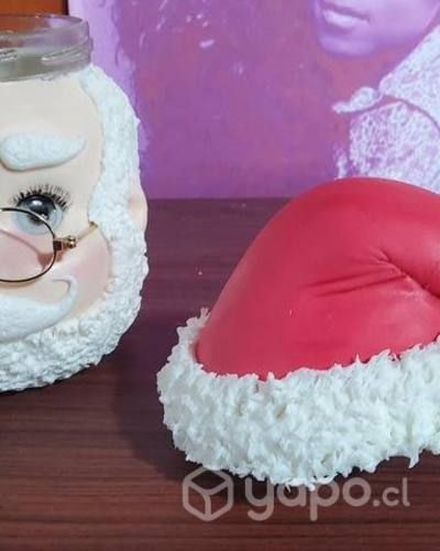 Adornos navideños, artesanía en cerámica en frío